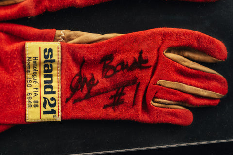 Ange Barde signed gloves