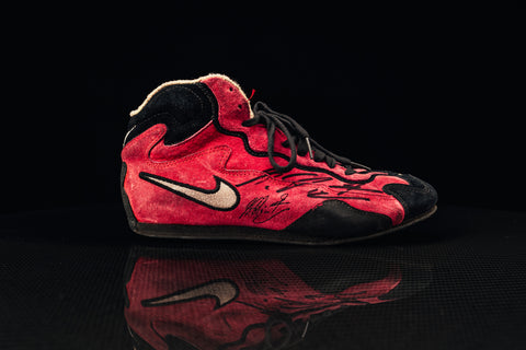 Michael Schumacher 2001 Signed Shoes