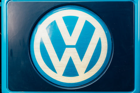 Audi and VW illuminated sign