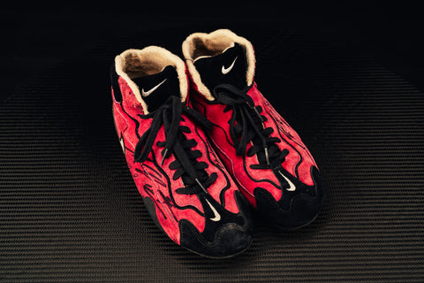 Michael Schumacher 2001 Signed Shoes