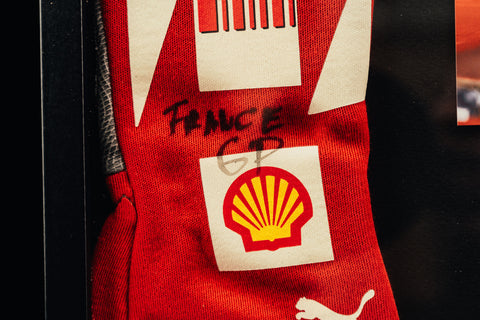 Felipe Massa signed gloves