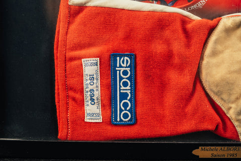 Michele Alboreto Gloves