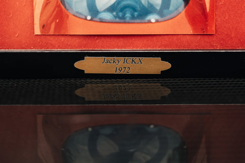 Jacky ickx signed gloves