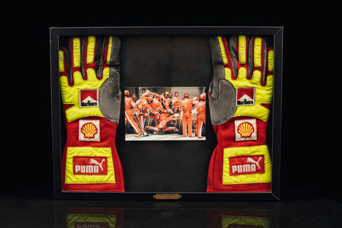 Ferrari pit crew gloves