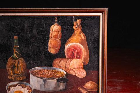 Historic Ferrari painting from Modena