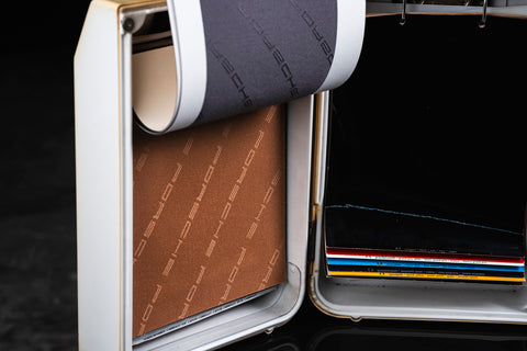 1990s Porsche color sample bag