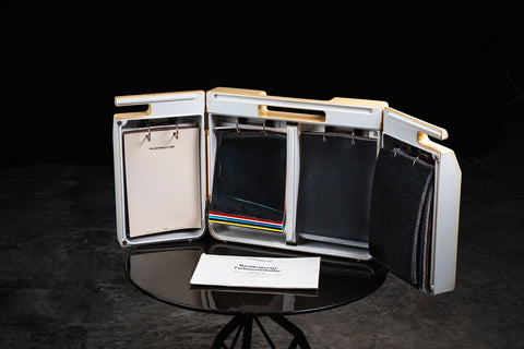 1990s Porsche color sample bag