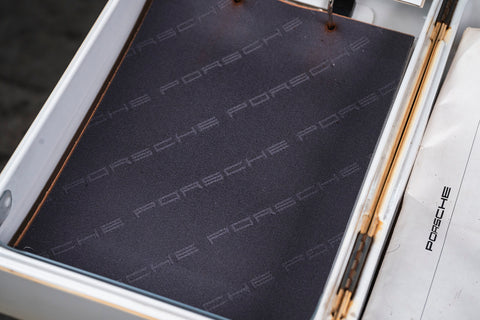 1990s Porsche color sample bag