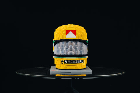 Ayrton Senna Lego Helmet