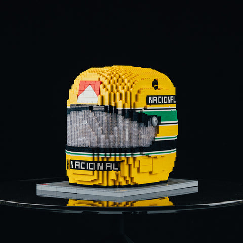 Ayrton Senna Lego Helmet
