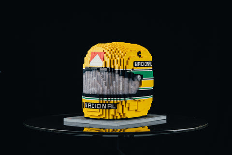 Ayrton Senna Lego Helmet