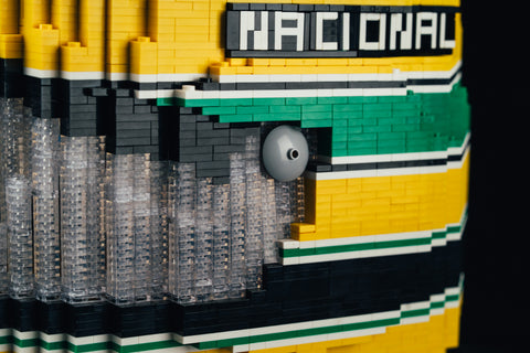 Ayrton Senna Lego Helmet