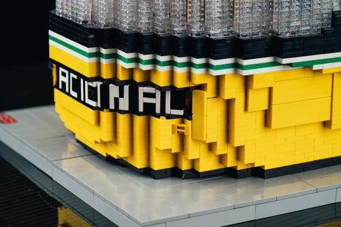 Ayrton Senna Lego Helmet