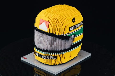 Ayrton Senna Lego Helmet