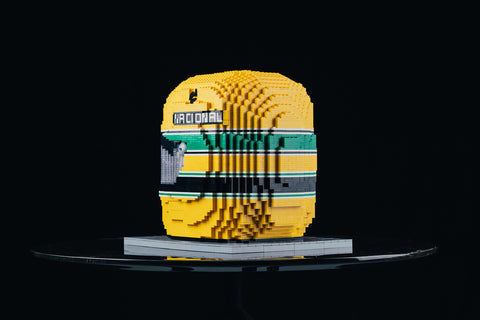 Ayrton Senna Lego Helmet