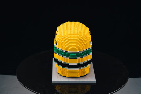 Ayrton Senna Lego Helmet