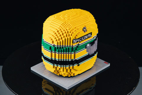 Ayrton Senna Lego Helmet
