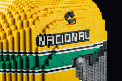 Ayrton Senna Lego Helmet