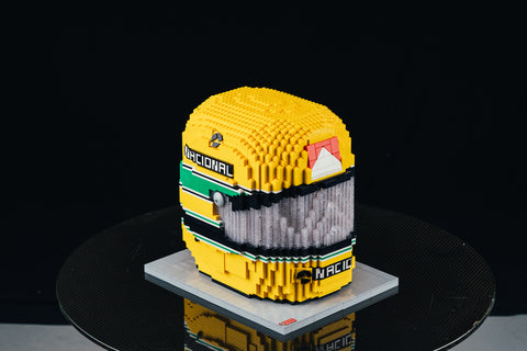 Ayrton Senna Lego Helmet