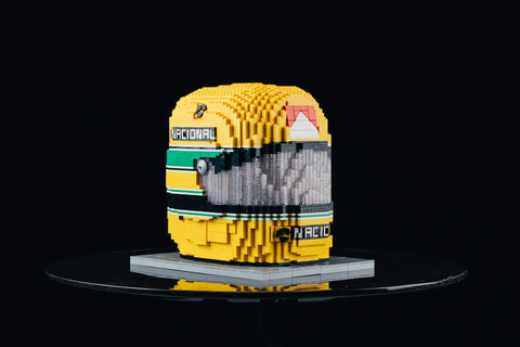 Ayrton Senna Lego Helmet