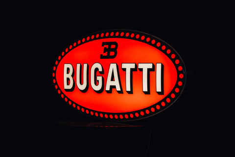 Bugatti Illuminated Sign