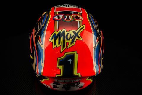 Max Biaggi Race Used Helmet