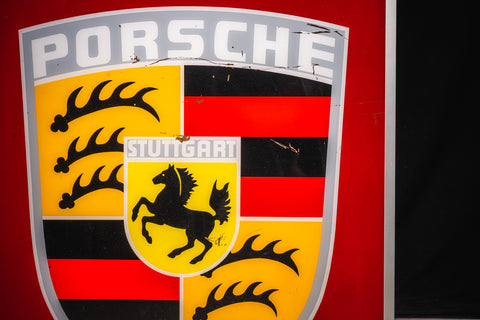 porsche sign halmo automobilia - 14