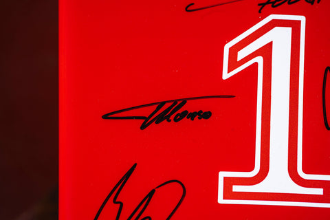 ferrari signed nose