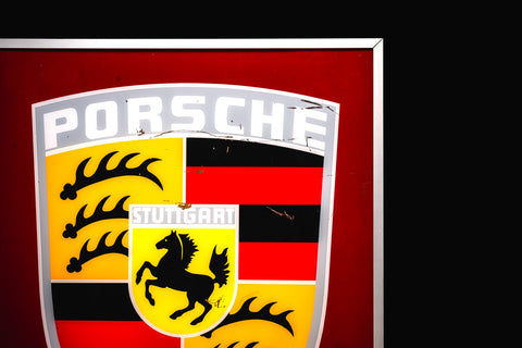 porsche sign halmo automobilia - 19