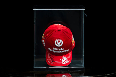 for Michael Schumacher signed cap