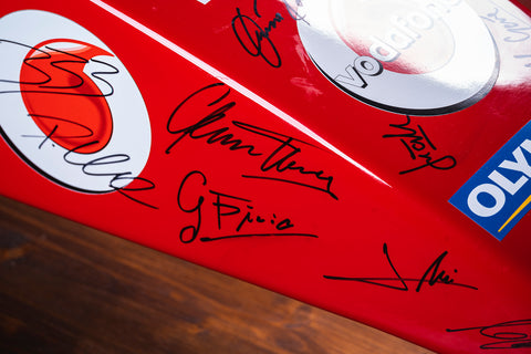 ferrari signed nose