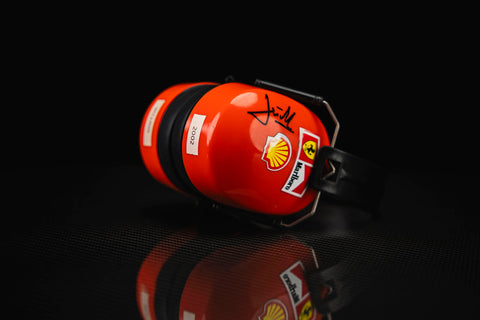 Michael Schumacher Signed Headphones