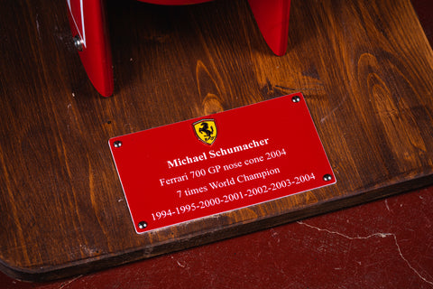 ferrari signed nose