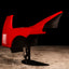 Ferrari F40 Fender Sculpture