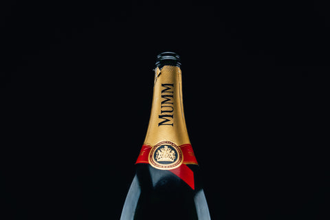 1053 - Mumm Podium Bottle Signed from Michael Schumacher