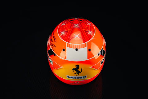 Michael Schumacher Signed replica Helmet