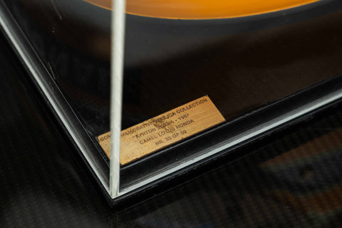 1076 - Ayrton Senna Official 1987 Replica Helmet