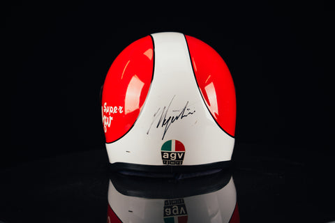 Giacomo Agostini Signed helmet