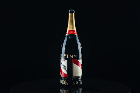 1050 - Mumm Podium Bottle Signed from Michael Schumacher