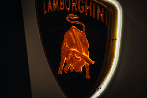 Lamborghini Illuminated sign