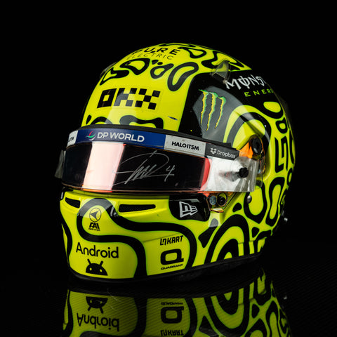 CO-1056-Lando Norris Mclaren Race Used Helmet