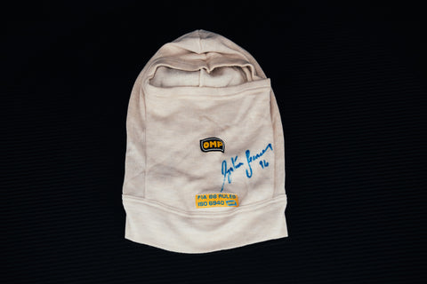 Ayrton Senna 1994 Signed Balaclava