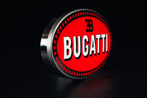 Bugatti Illuminated Sign