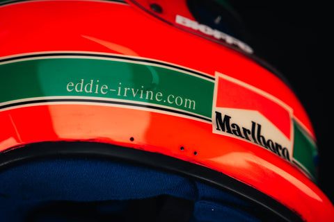 Eddie Irvine Spare Helmet
