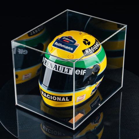 1109 - Ayrton Senna 1994 Official Bell Replica helmet signed