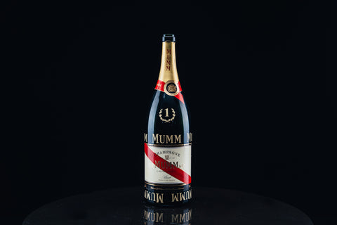 1050 - Mumm Podium Bottle Signed from Michael Schumacher