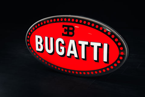 Bugatti Illuminated Sign
