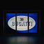 1067 - Bugatti Illuminated Sign