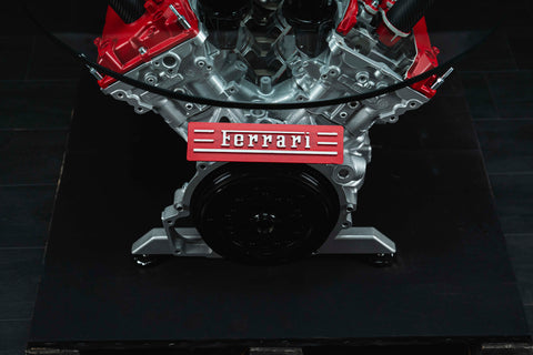 Ferrari 812 Competizione engine table