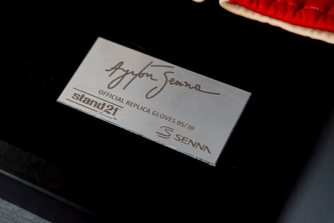 1097 - Ayrton Senna Replica Gloves by Stand21